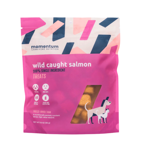 Momentum Wild Caught Salmon - 3oz | Big Woof Pet Supplies & Spa